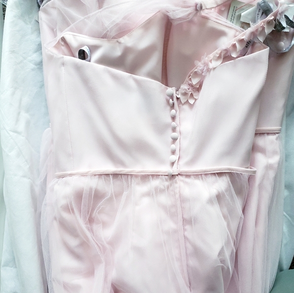 BRIDESMAIDS DRESS BY ALFRED ANGELO Pink - Picture 4 of 5